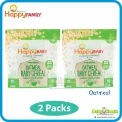 Happy baby clearly crafted organic oatmeal hot sale baby cereal