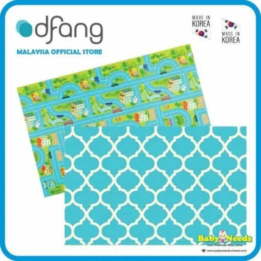 Dfang Double Film Premium PVC Mat (Medium 185 x 140 x 1.0cm)
