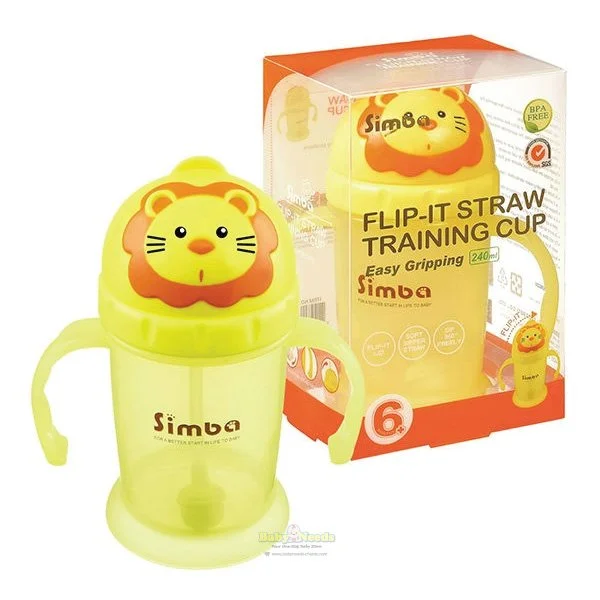 Simba Flip-it Straw Training Cup 240ml - Image 6