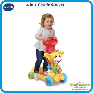 Vtech 4 in 1 Giraffe Scooter - Baby Needs Online Store Malaysia
