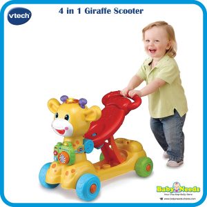 Vtech 4 in 1 Giraffe Scooter - Baby Needs Online Store Malaysia