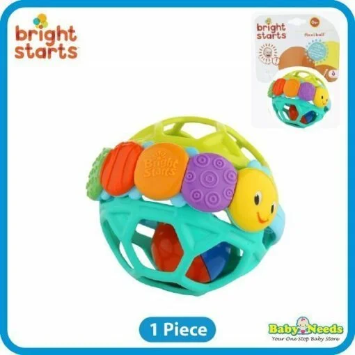 Bright Starts Flexi Ball Baby Rattle Toy