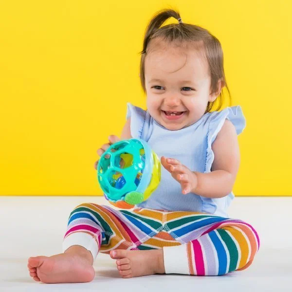 Bright Starts Flexi Ball Baby Rattle Toy - Image 3