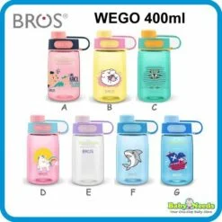 Bros Wego Water Bottle 400ml (1pc)