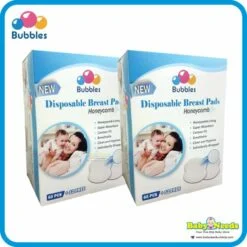 Bubbles Disposable Breast Pad 60+12pcs (2pack)