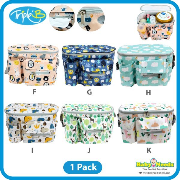 Triple'B Baby Stroller Organizer & Diaper Storage Bag - Baby Needs Online  Store Malaysia