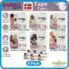 Bambo Nature Dream Tape Diaper (6packs)