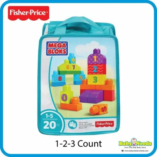 Fisher Price Mega Bloks Build and Learn 20pcs - Image 3