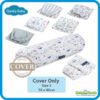 Comfy Baby Comfy Living Bolster Cover ( S Size)