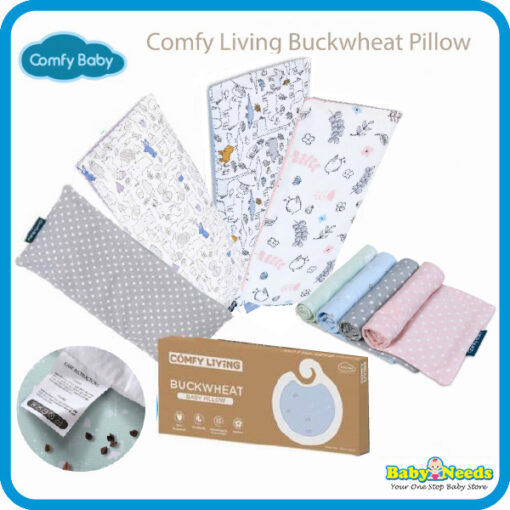 Comfy Baby Comfy Living Buckwheat Baby Pillow/Pillow Cover
