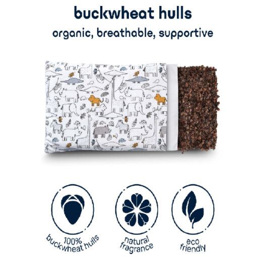 Comfy Baby Comfy Living Buckwheat Baby Pillow/Pillow Cover - Image 4