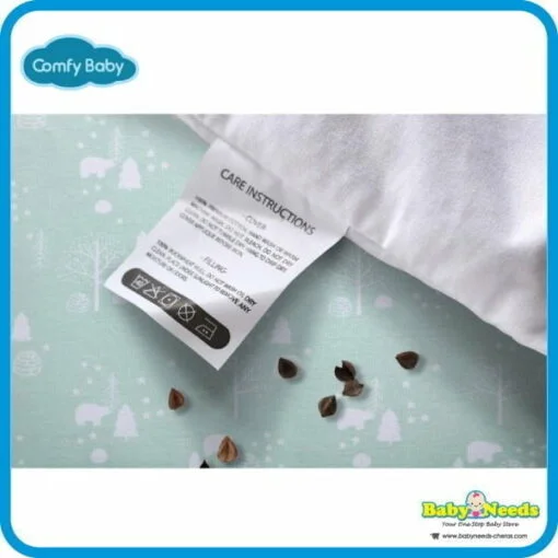Comfy Baby Comfy Living Buckwheat Baby Pillow/Pillow Cover - Image 2