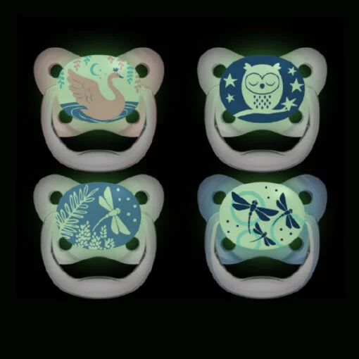 Dr Brown's Prevent Orthodontic Soother Baby Pacifier Glow In The Dark - Image 3