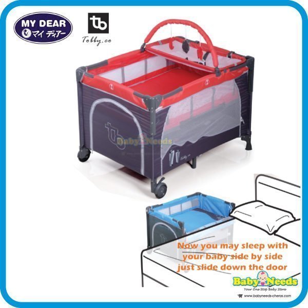 My Dear Tobby Playpen With Side Slide Door Md Baby Needs Online Store Malaysia