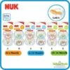 Nuk Orthodontic Latex Soother/Pacifier 2pcs (0-6months/6-18months/18-36months)