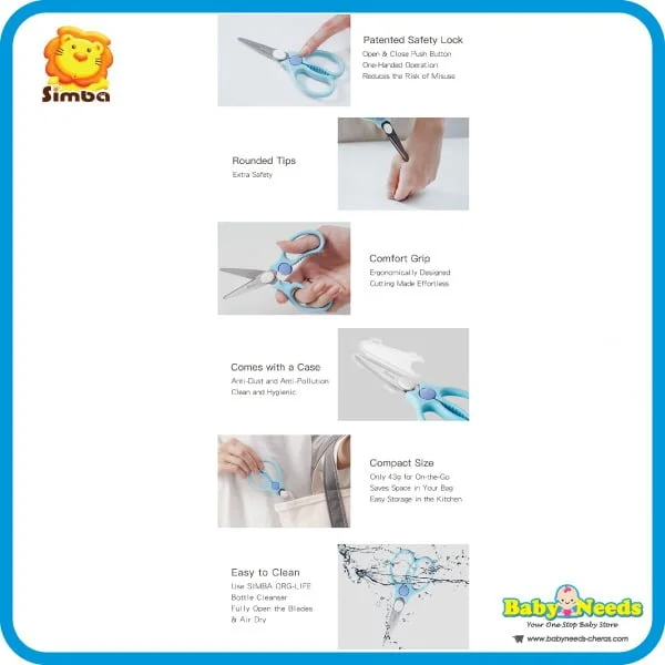 Simba Baby Food Scissors - Image 4