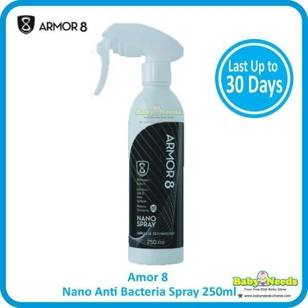 Armor8 Nano Anti-Bacteria Spray 250ml