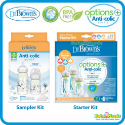 Dr Brown's Options+ PP Wide Neck Starter Kit Bottle Set [NEW Version]
