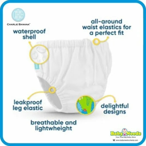 Charlie Banana 2-in-1 Swim Diapers & Training Pants - Image 4