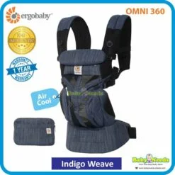 ErgoBaby Omni 360 Cool Air Mesh Carrier ( Indigo Weave )