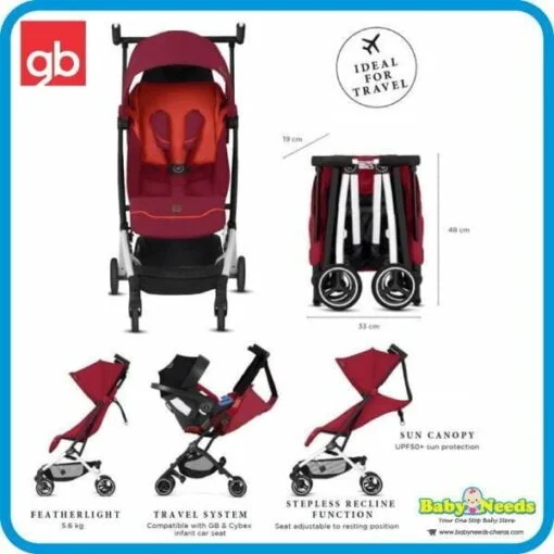 GB Pockit Plus All City Stroller - Image 5