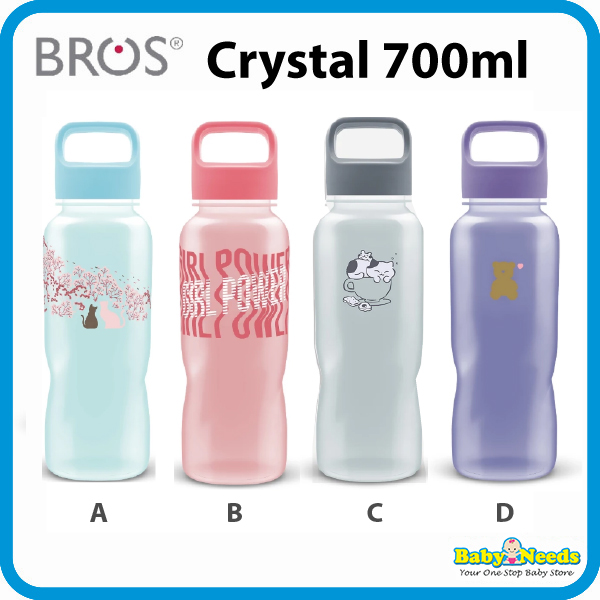 Bros Crystal Water Bottle 700ml