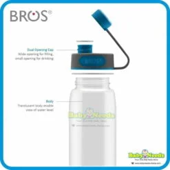 Alternative view of Bros Wego Water Bottle 400ml (1pc)