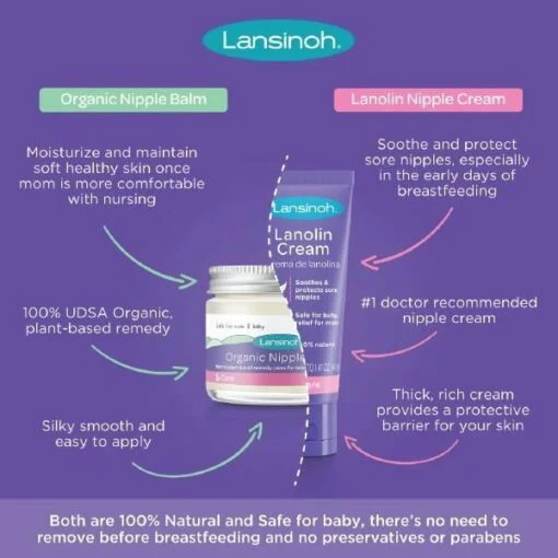 Lansinoh HPA Lanolin Nipple Cream (10ml/40ml) - Image 2