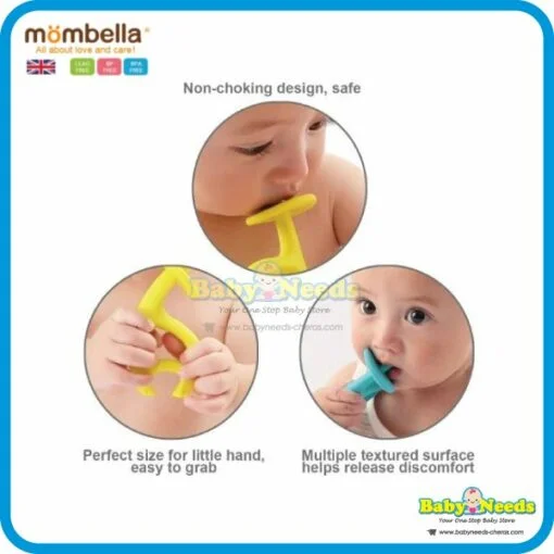 Mombella Dancing Elephant Baby Teether - Image 3
