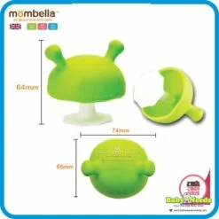 Alternative view of Mombella Mushroom Baby Teether