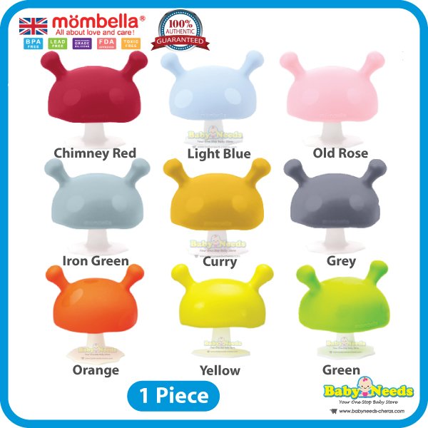 Mombella Mushroom Baby Teether - Baby Needs Online Store Malaysia