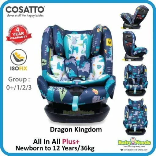Cosatto All in All Plus Car Seat (Newborn to 12 years) - Image 4