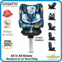 Alternative view of Cosatto All In All Rotate Car Seat (Newborn to 12 years)