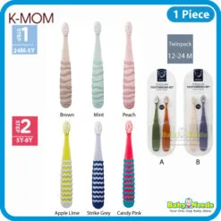 K-Mom Kids Toothbrush (12month-36month/24months-12years)