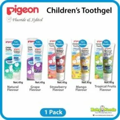 Pigeon Children Toothgel (Grape/Natural)