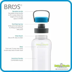 Alternative view of Bros Capa Water Bottle 1000ml