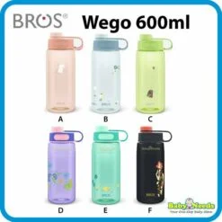 Bros Wego Water Bottle 600ml (1pc)