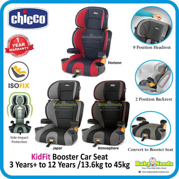 Chicco Kidfit 2 In 1 Belt Positioning, Chicco Kidfit Booster Car Seat