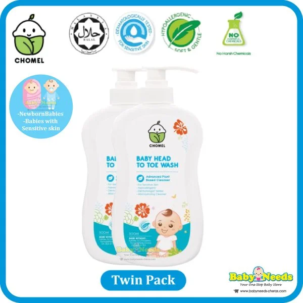 Chomel Baby Head To Toe Wash/Antibac Head to Toe Wash 500ml - Image 3