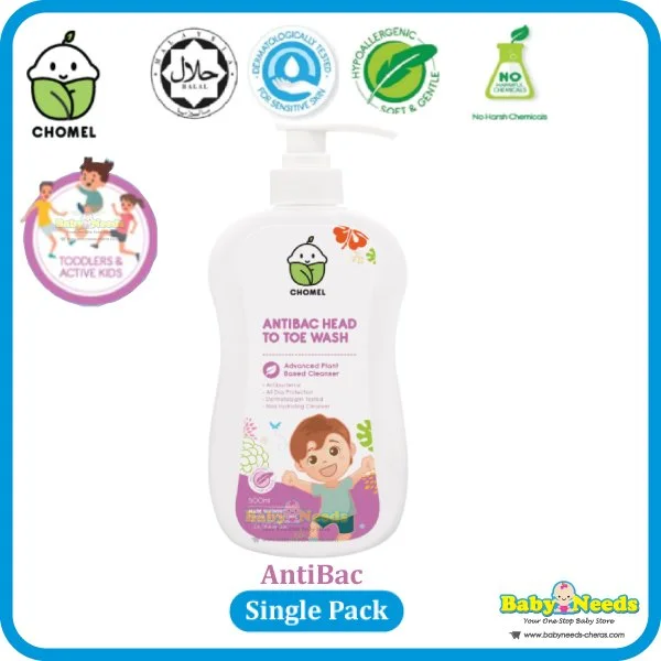 Chomel Baby Head To Toe Wash/Antibac Head to Toe Wash 500ml - Image 4