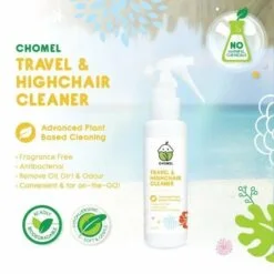 Alternative view of Chomel Antibacterial Travel and Highchair Cleaner 100ml