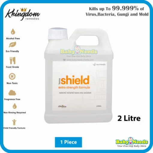 Khingdom Remedies Shield Personal Disinfectant Nano Antivirus Spray (100ml/500ml/1L/2L) - Image 5