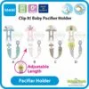MAM Clip It! Baby Pacifier Holder (Single)