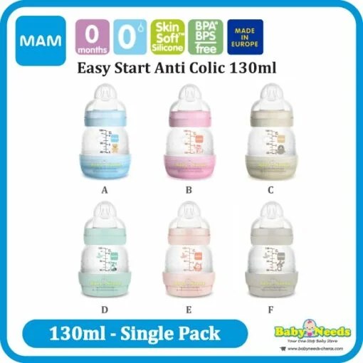 MAM 130ml Anti-Colic Bottle ( Single )
