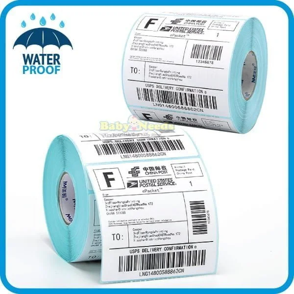 Thermal Shipping Label Barcode Sticker Paper Printer Roll A6 20 x 25 x 30 x 35 40 50 60 70 80 100 150 - Image 4
