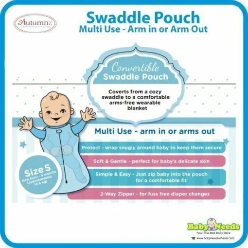 Autumnz Baby Swaddle Pouch - Image 10
