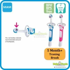 Alternative view of MAM Baby Gum Massager/Training Brush/Baby's Brush with Safety Shield