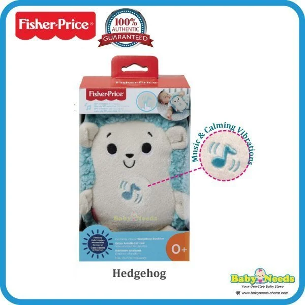 Fisher Price Calming Vibes Hedgehog/Walrus Soother - Image 2