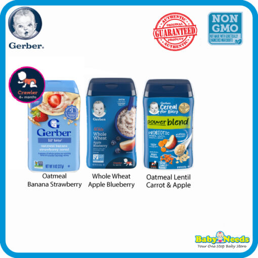Gerber Baby Cereal (Oatmeal/Rice/Whole Wheat/Multigrain) - Image 8