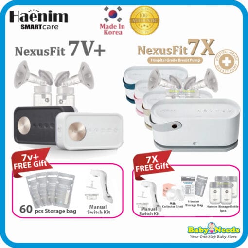 Haenim NexusFit™ 7V+ / 7X Portable Electric Breast Pump